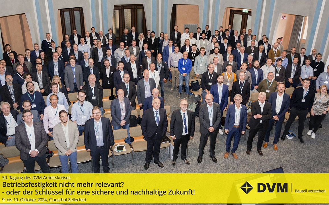 Bericht zur 50. Tagung des DVM-Arbeitskreises Betriebsfestigkeit in Clausthal-Zellerfeld
