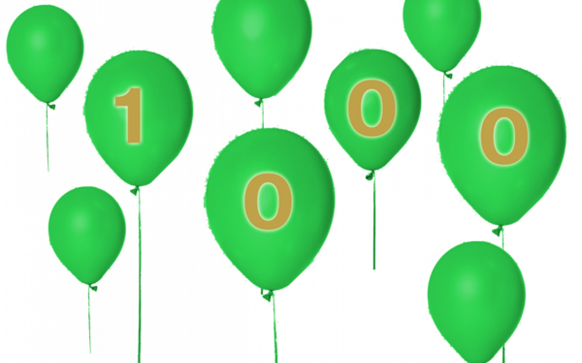 Über 1.000 Follower:innen in LinkedIn!!!